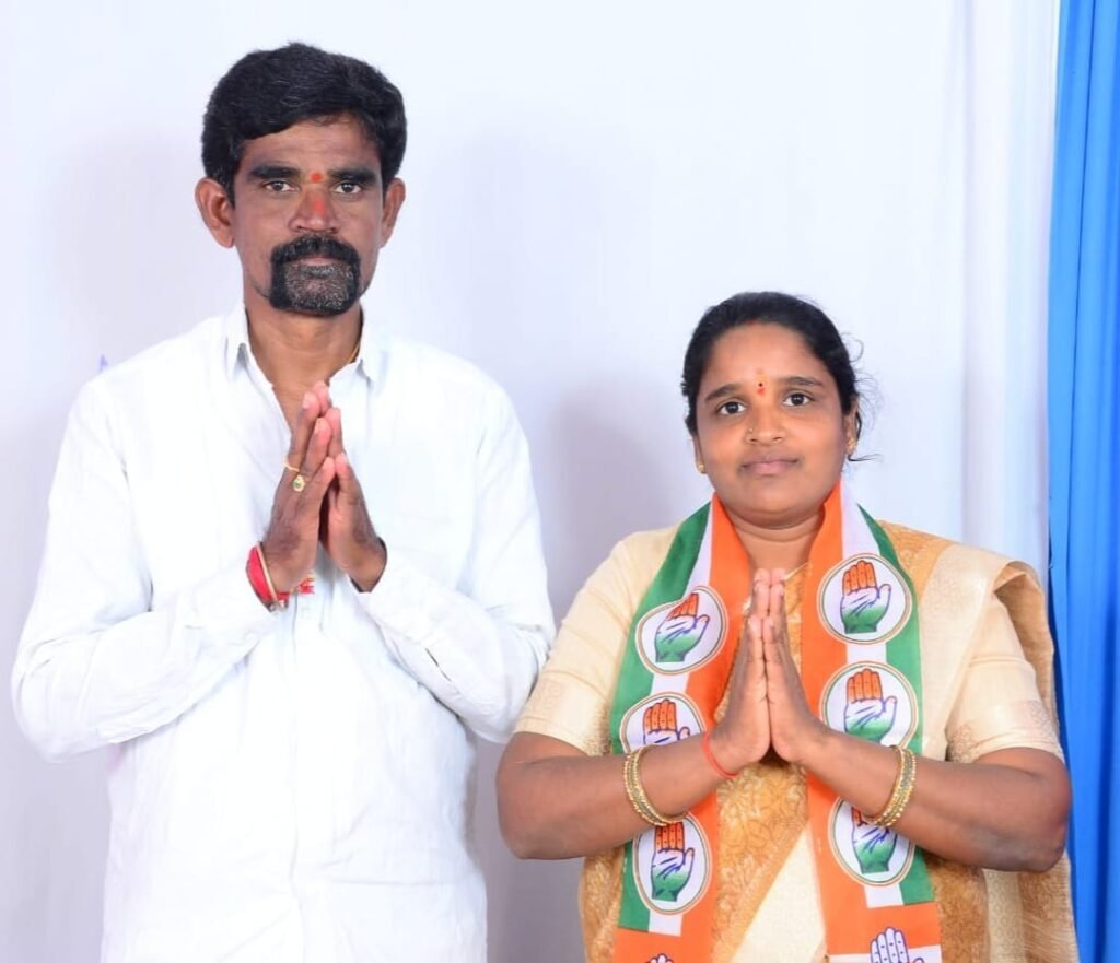 పాపన్నపేటలో పావని నరేందర్ గౌడ్ గెలుపు..