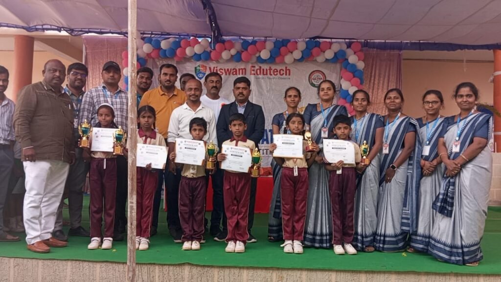 అబాకాస్ పరీక్షలో పాపన్నపేట శ్రీవిద్య విద్యార్థుల ప్రతిభ.