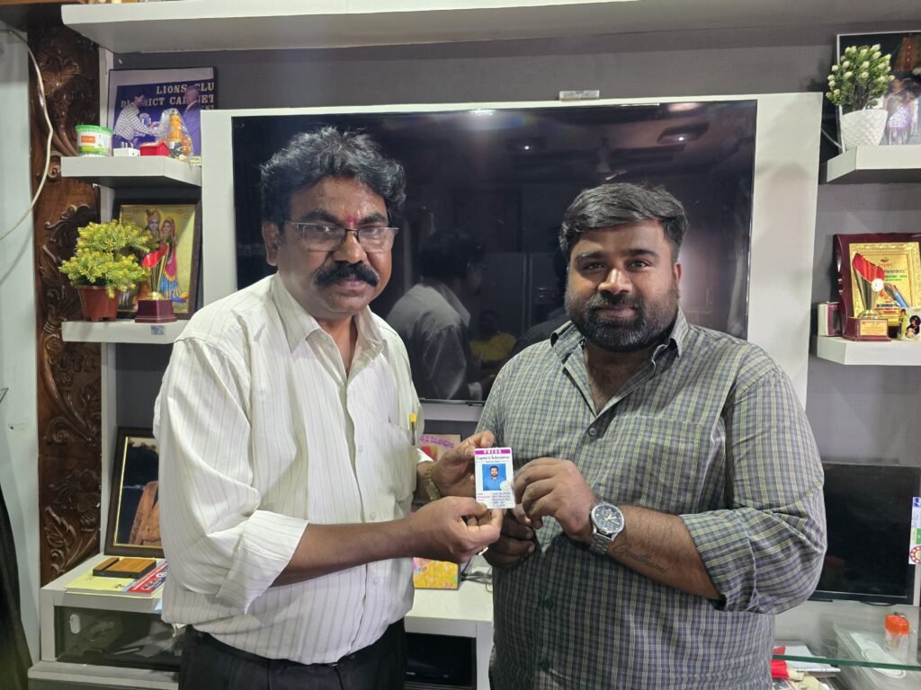 క్యాపిటల్ ఇన్ఫర్మేషన్ ఆంగ్ల దినపత్రికలో స్టాఫ్ రిపోర్టర్‌గా టి. సాయికుమార్ నియామకం.