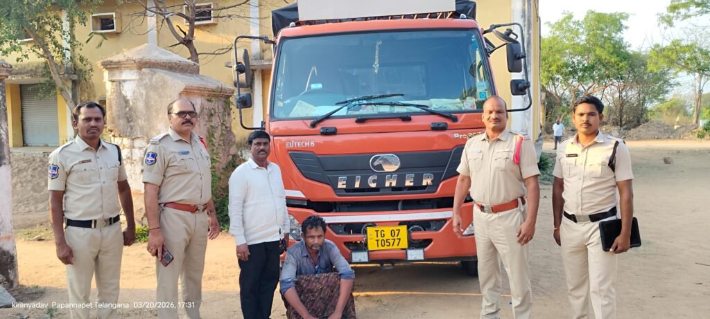 అక్రమపీడీఎస్ బియ్యం పట్టివేత.