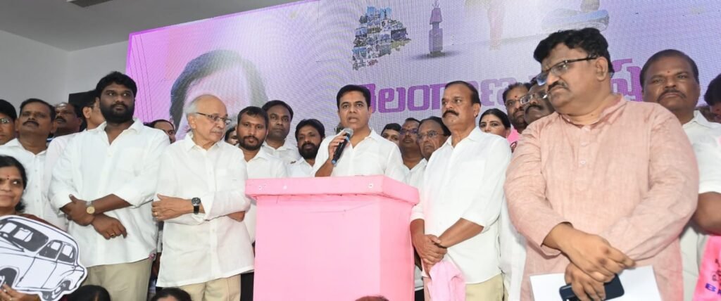 కాంగ్రెస్ పాలనపై కేటీఆర్ విమర్శలు.