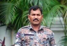 విధి నిర్వహణలో హెడ్ కానిస్టేబుల్ ఆనందం మృతి.